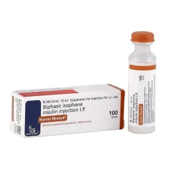 Human Mixtard 70/30 Suspension for Injection 100IU/ml, 10 ml