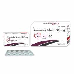 Jovastatin-80 Atorvastatin Calcium IP 80 Mg
