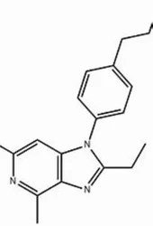 2-chloroethyl)phenyl)-2-ethyl-4,6-dimethyl-1H-imidazo pyridine