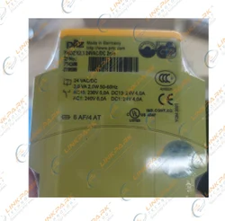 774306 Safety Relay, 24 V, DPST-NO, PNOZ X Series, DIN Rail, Panel, 6 A, Screw