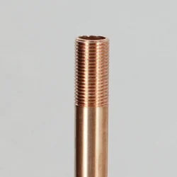 Round Pan India Threaded Copper Pipe, Size: 2"-3"