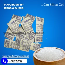 Silica Gel Beads,1 Gm Pouch, 25Kg Bag, Grade: Chemical Grade