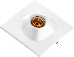 Polycarbonate 2 Amp Dingo batten holder, B22