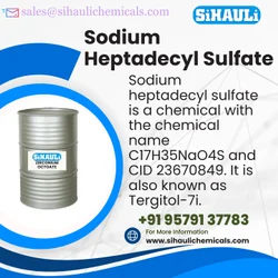 Sodium Heptadecyl Sulfate Manufacturers, Suppliers, Exporters From Vasai Mumbai India