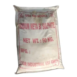 59Kg Sodium Meta Bi Sulphite Powder, For Making Cleaning Items, Packaging Size: 50kg