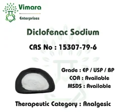 Diclofenac Sodium API Powder USP, >99%