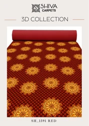 3D Printed Carpets By Shiva Carpets, Material: Polyester