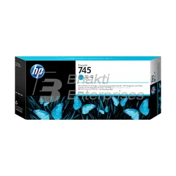 HP 745 300 ml DesignJet Cyan Ink Cartridge F9K03A