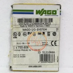 24VDC Wago 750-608 Trimmer-module/ 1k/ +-12v Dc, Single Phase