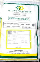 Potassium Citrate, 25Kg bag