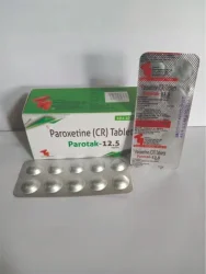 Paroxetine 12 5mg Tablet, Packaging Size: 10*10 Tablets