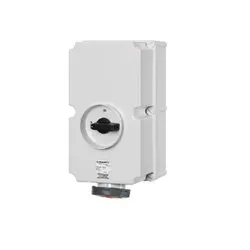 5691A Wall Mounted DUO Interlock Socket