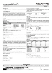 Agappe - Creatinine, For Hospital / Pathlab / Clinic, Packaging Size: Boxes