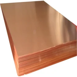 Rectangular 10mm Beryllium Copper Sheet, 01mm - 50mm