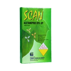 Acetamiprid 20 Sp Agriculture Pesticides SCAN, Packaging Type: Packet