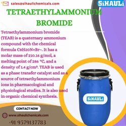 Tetraethylammonium bromide (TEAB) Manufacturers, Suppliers, Exporters From Vasai Mumbai India