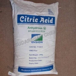 Citric Acid Anhydrous, Packaging Size: 25 Kg, Packaging Type: Sack Bag