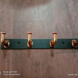 Zinc designer metal cloth hook