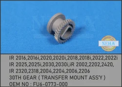 Capacity: 1000000 Plastic 30TH GEAR FU6-0773-000 IR 2025 2030 2002 2202 2320 2206, For Printing Industry