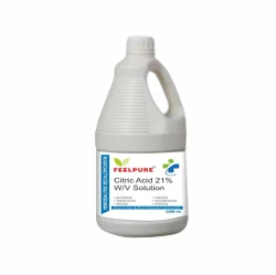 Citric Acid Solution 21% DIALYSIS MACHINE DISINFECTANT 5 Ltr, For Laboratory