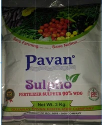 Technical Grade 98% Sulphur Fertilizer - 90 % WDG, 3 kg, Bag