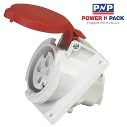 PA48S - Industrial Angular Socket : 32 Amp 4 Pin