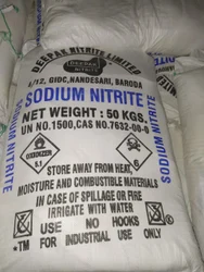 Sodium Nitrite Powder, 98%, 50 Kg Bag