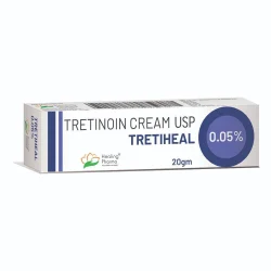 Tretiheal 0.05% Cream - Tretinoin 0.05% Cream, 20 gm