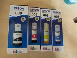 cmyk Epson 008 (T06G1 T06G2 T06G3 T06G4) B/C/Y/M Ink Bottle Set