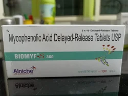 Biomyf S 360 Mycophenolic Acid Delayed Release Tablets