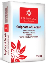 Powder Potassium Sulphate NPK 00:00:50, HDPE Bag, Packaging Size: 25 Kg
