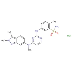 Greater than 99% PAZOPANIB HCL CAS 635702 64 6, 50mg, Lab Grade