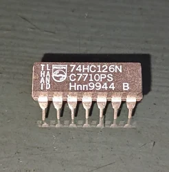 DIP 74HC126N, 8 Pins