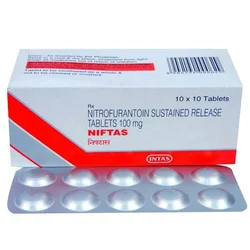 NITROFURANTOIN 100MG TABLET, For Hospital, Packaging Type: Box