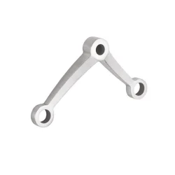 Stainless Steel 90 Degree Two Way Point Spider, For Glass Fittings