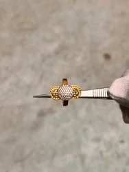 22 Carats 22K Gold Ring For Women, 3 Gram