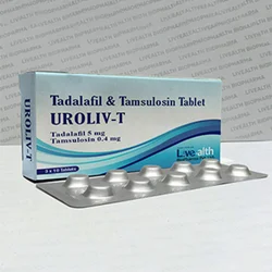 Tadalafil & Tamsulosin Tablet, 0.4 mg