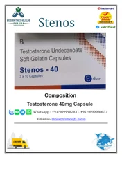 Stenos 40mg Capsule, 3*10