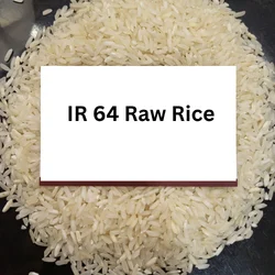 VEDA IR 64 Long Grain Raw Rice, Packaging Type: PP Bag, 25 Kg