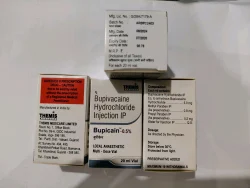 Bupivacaine HCl 0.5% 100mg/20ml, Prescription