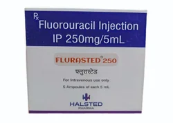 5 Flurouracil 250mg Inj, 500 mg / 10 ml