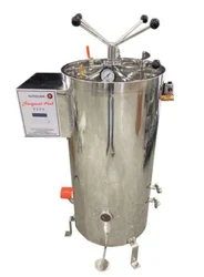 Stainless Steel Fully Automatic Vertical Autoclave, Capacity: 75 Litre