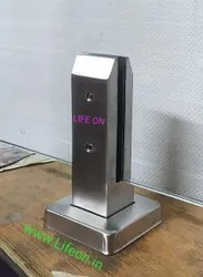 Steel 304 6 Inch Glass Railing Spigot, For Balcony And Stairs Also