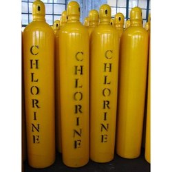 Mild Steel Liquid Chlorine Cylinder (Cl2), CAS No-7782-50-5, Packaging Size-100Kg, 900kg, Packaging Type- Cylinder, Tonner