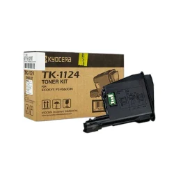 Black Ink Kyocera TK1124 Original Toner Cartridge (Box Pack), For Printer