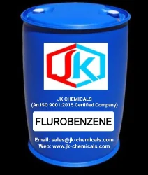 Industrial Grade Fluorobenzene Liquid Solvent, 200 L Drum, >99%