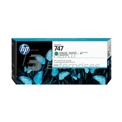 HP 747 300 ml Chromatic Green DesignJet Ink Cartridge P2V84A