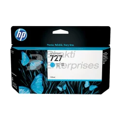 HP 727 130 Ml Cyan DesignJet Ink Cartridge B3P19A