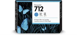 Blue HPD 712 29ml Cyan Ink Cartridge