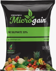 Zinc Sulphate Monohydrate 33% Microgain, 5 kg, Powder